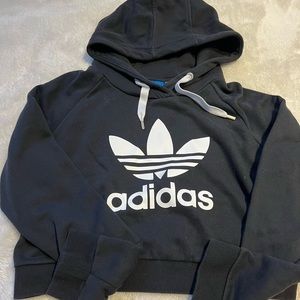 Adidas cropped hoodie